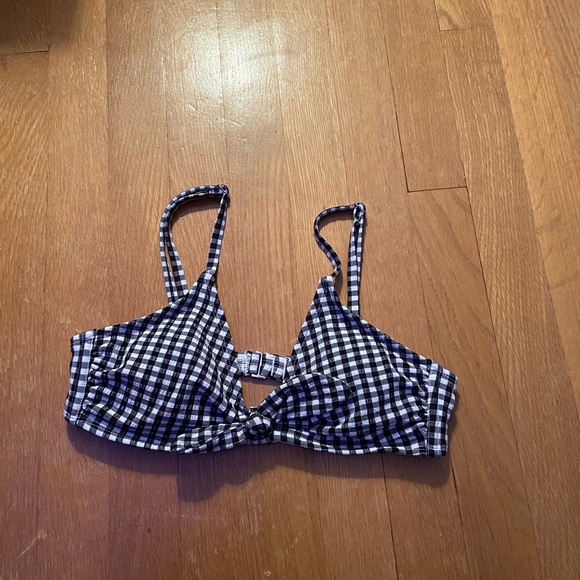 Checkered bikini top - Picture 2 of 3